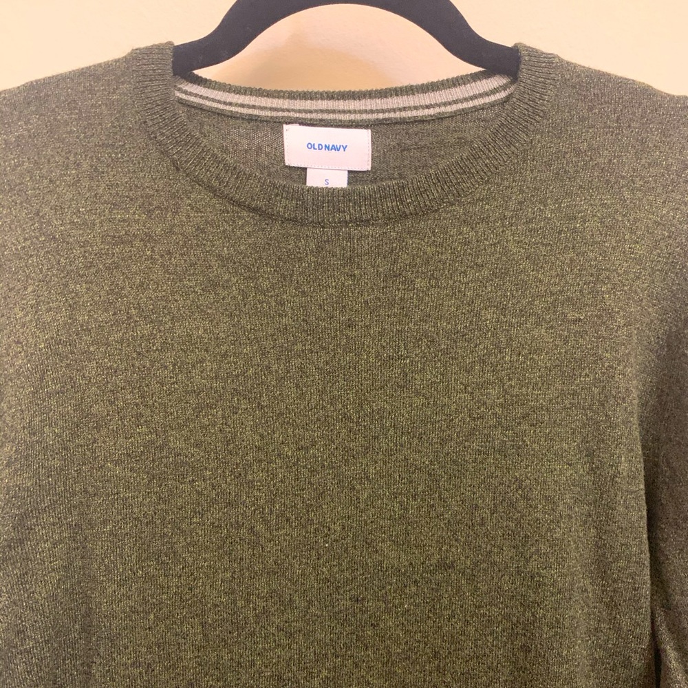 Green Sweater, Old Navy